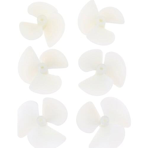 1Pair 28mm 36mm 42mm DIY Model Ship Power Boat Threeleaf Propeller for 2MM OD Motor Shaft