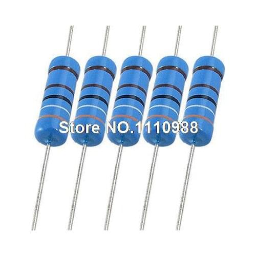 100pcs 3W 3.9K Ohm Axial Metal Film Resistor 3K9 3 Watt 1