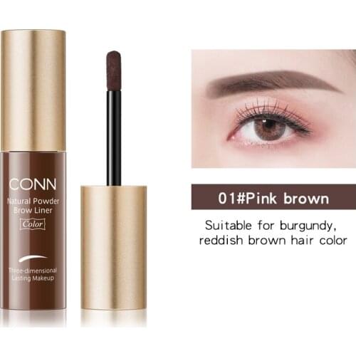 3 Colors Eyebrow Pencil Natural Waterproof Eyebrow Powder Brush Beauty Cosmetic Tool Long Lasting Easy To Wear Natural TSLM2