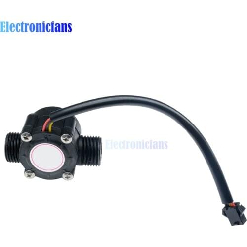 1-30L/min Water Flow Sensor Flowmeter Hall Flow Sensor Water Control 1/2" 2.0MPa