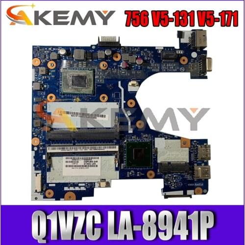For Acer Aspire One 756 V5-131 V5-171 Laptop Motherboard Q1VZC LA-8941P MB With Intel Celeron Dual Core CPU 100% Fully Tested