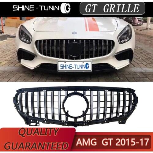 GTR Grille For Mercedes CLA W118 C118 GT Front Grid For Cla35 CLA200 CLA180 CLA220d Amg Diamond Grille Racing Sports 2019 2020