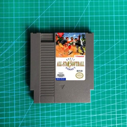 Dusty Diamonds All-Star Softball - 72 pins 8bit game cartridge