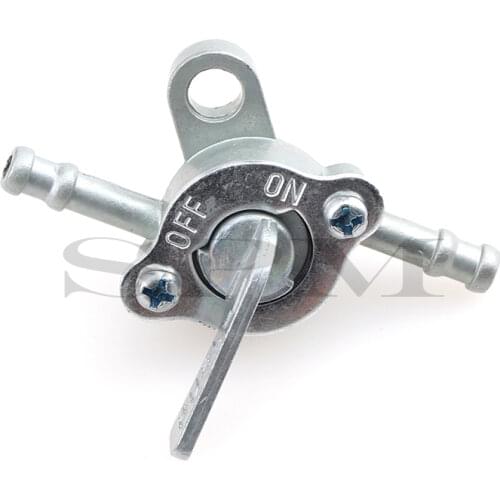 Motorcycle Scooter SUV Inline Petrol Fuel Tap On-Off Switch