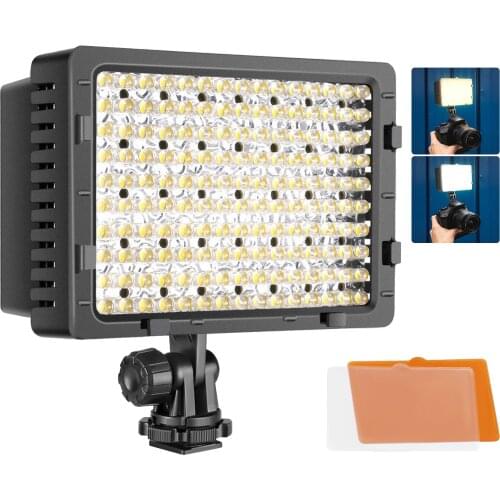 NEEWER 160 LED CN-160 Dimmable Ultra High Power Panel Digital Camera / Camcorder Video Light, LED Light for Digital SLR Cameras