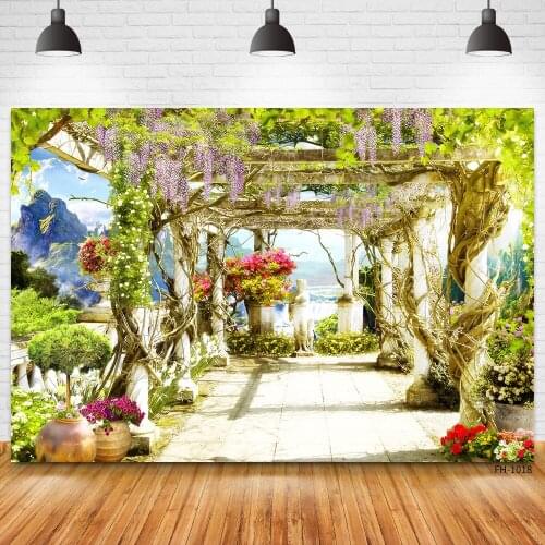 Wonderland Fairytale Dreamy Backdrops Photo Studio Newborn Baby Birthday Party Princess Photocall Backgrounds Photography Props