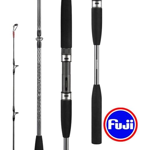 SHIMANO HOLIDAY MARINE 73 Spinning Fishing Rod 50-240 80-270 2 Sections FUJI Rings Reel Seat Boat Fishing Tackle 2.1m 2.4m 2.7m
