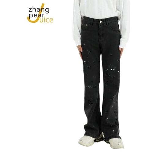 Zhang Pear Juice Loose Jeans For Men