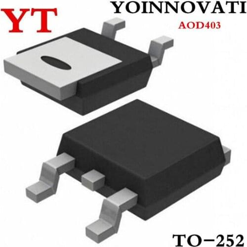 100pcs/lots AOD403 D403 MOSFET P-CH 30V 15A TO252 IC Best quality