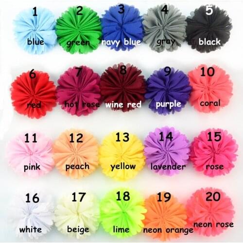 60 pcs/lot , New Hair Accessories,Hot Sale Ballerina Shabby chiffon Flowers Accessory