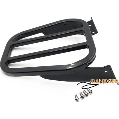 Aftermaket free shipping motorcycle parts Chrome Luggage Rack Fits '04-later XL models '06-later Dyna '84-'05 Softail