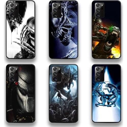 Alien Vs Predator Phone Case For Samsung Galaxy Note20 ultra 7 8 9 10 Plus lite M51 M21 M31 J8 2018 Prime