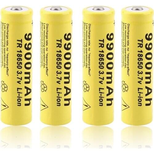 Cncncool 3.7V 18650 Battery 9900mAh 18650 Battery Li-ion Battery Rechargeable Battery For Flashlight Toy batteries Drop ship