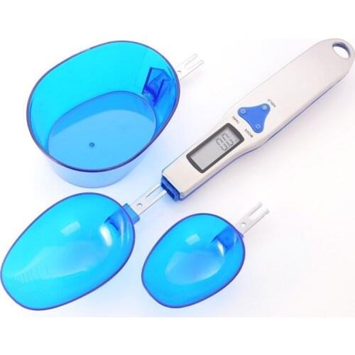 500g/0.1g Portable Kitchen Scale Spoon Electronic Measuring Spoon Lcd Digital Measuring Scoop Baking Scales Spoon Measuring Tool