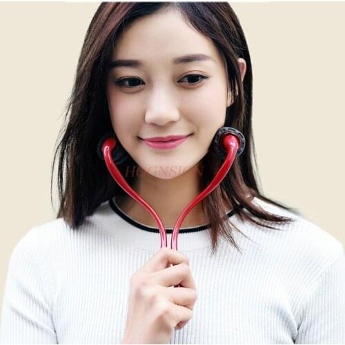 Physical face-lift artifact roller manual masseter muscle facial facial massage instrument V face lift firming double chin