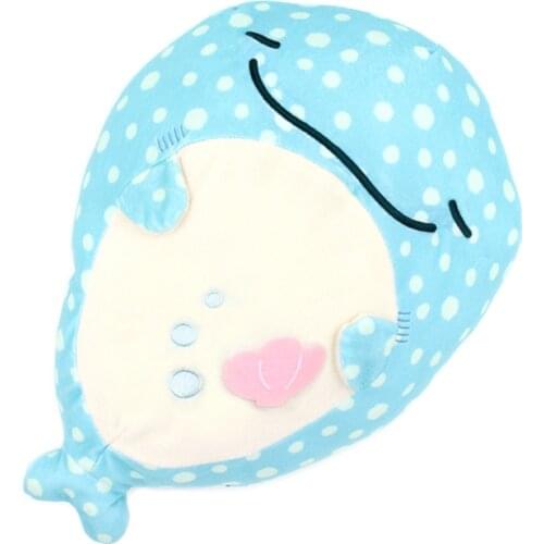 Cute Jinbesan Blue Whale Shark With Shell Friends Big Plush Toy 45cm Pillow Cushion Stuffed Animals Kids Dolls Children Gifts