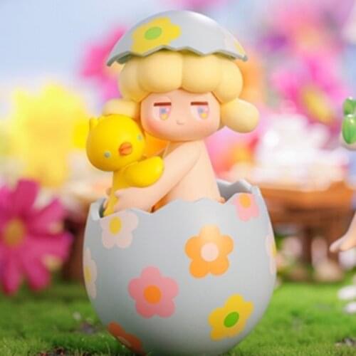 Original POPMART Pan Shen Meng Pet Baby Series Blind Box Toy Doll Queen Style Cute Anime Character Gift Free Shipping