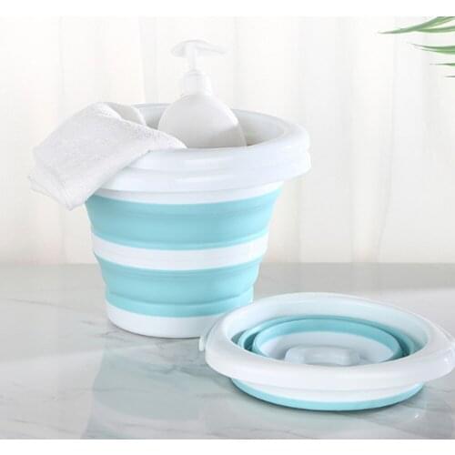 Portable Outdoor Travel, Car Receive, Portable Folding Telescopic Buckets