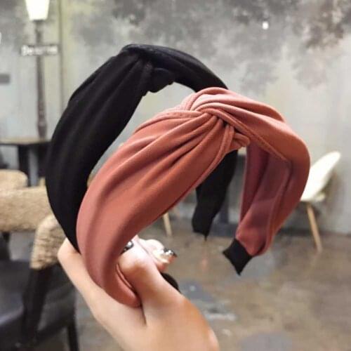 Headband Hair Accessories Locks Of Hair Clips Band Hairband Fashion Girls Cross For Women Lady Hoop Gifts Bandage Head Band