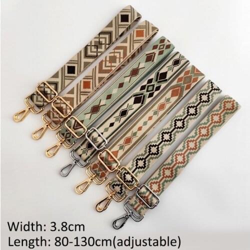 Women Bag Strap Handbag Belt Wide Shoulder Crossbody Bag Straps Replacement Strap Accessory Bag Part Adjustable Belt For Bags