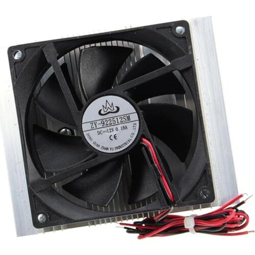 12V Mini 5L Thermoelectric Peltier Refrigeration Cooling System Radiator Semiconductor Cooler Conduction Module Cooler Fan Kit