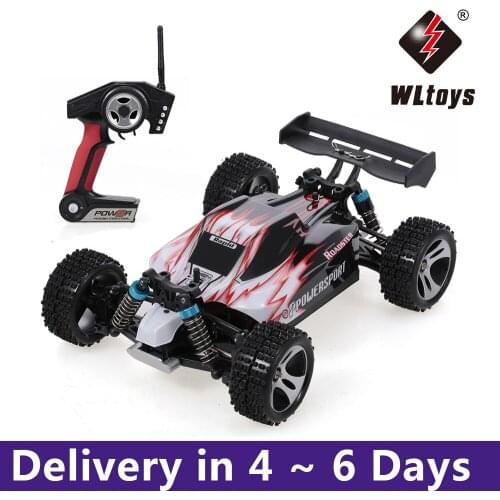 NEW Wltoys A959 1:18 RC Car 2.4Ghz Off Road RC Toys 4WD 45KM/H High Speed Vehicle Racing Buggy Car RTR Toys Kid