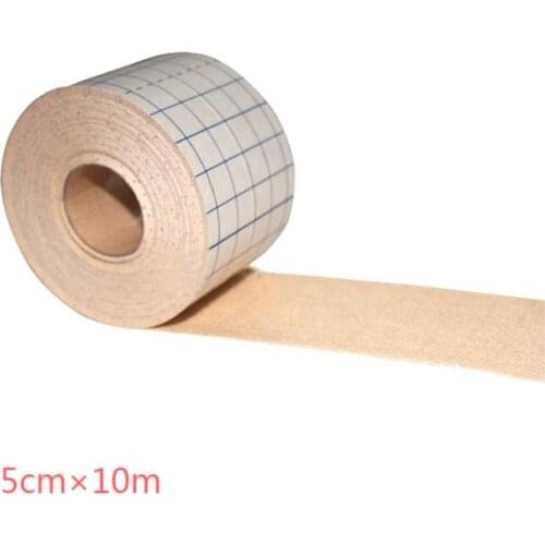 1 Roll 5cmx10m Skin Color Medical Non-woven Breathable Tape For Wound Dressing Fixation Daily Home Care