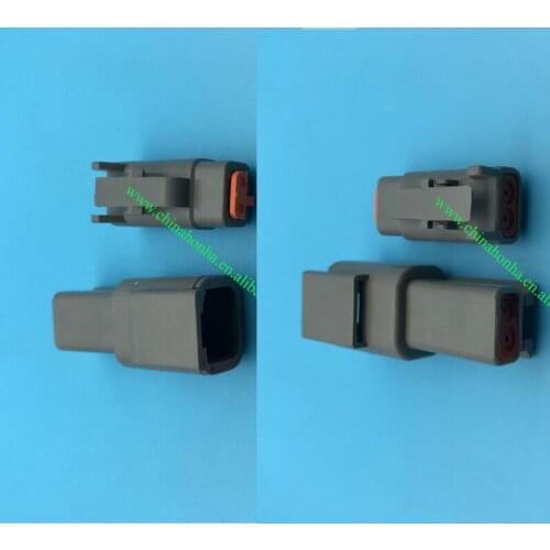 10/20/50/100 pcs Deutsch DTM 2 Pin DTM06-2S ATM06-2S DTM04-2P ATM04-2P Waterproof Electrical Connector Air Temperature Sensor