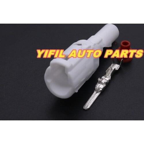 10 pcs 1 Pin Female And Male Waterproof Automotive Connector Fuel Injector Electronic Plug Super Seal Housing Connector