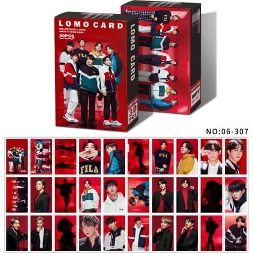 2020 Hot K-POP Bangtan Boys Lomo Card New Album DYNAMITE Map of The Soul 7 PhotoCard Cards Wall Banner JUNG KOOK JIMIN SUGA