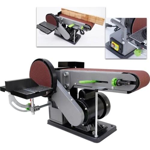 Abrasive belt machine grinding and polishing machine household multifunctional woodworking sanding sharpening machine