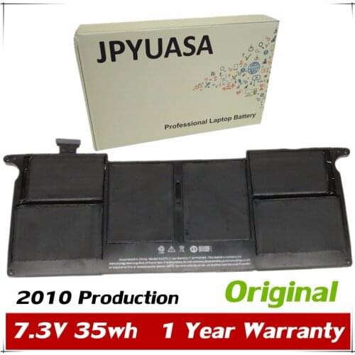 7XINbox 7.3V 35wh Original Battery A1370 A1375 A1390 For Apple MacBook 11" Air MC969LL/A MC505LL/A MC506LL MC507LL 020-6920-A