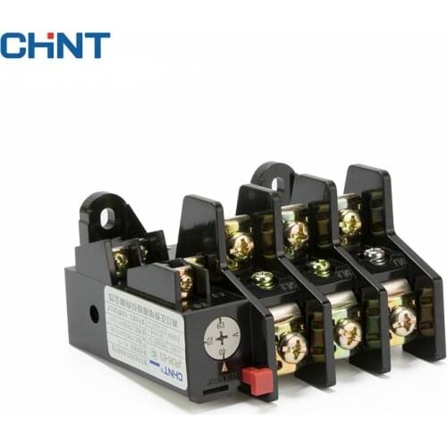 CHINT Heat Relay JR36-63 Overload Protect 220v Heat Protect Relay Heat Overload Relay 40-63A