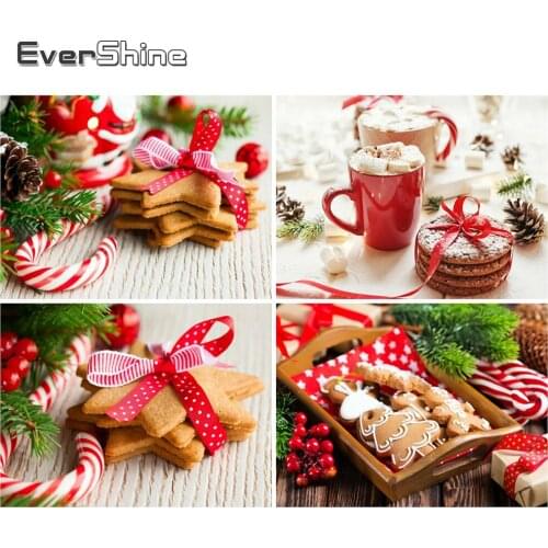 EverShine DIY 5D Diamond Embroidery Landscape Picture Of Rhinestones Diamond Painting Christmas Handicrafts Wall Decor Home