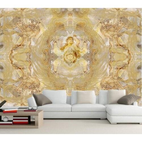 European marble background wall 3D wallpaper papel de parede,hotel restaurant living room TV sofa wall bedroom large murals