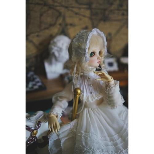Fantasy Lolita Dress For 1/6 1/4 MSD 1/3 YOSD BJD Doll Dollfie Outfit