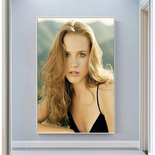 Silk Cloth Wall Poster Evan Rachel Wood Art Home Decoration Gift