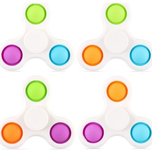 New Novelty Fidget Spinner Toys Anti Stress Spinning Adult Kids Funny Flip Finger Toys