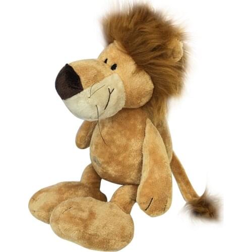 Lion Stuffed Animals 25/35cm Plush Soft Toys For Boys Birthday Gift Cute Things Kids Dolls Girls Christmas Holiday Wholesale