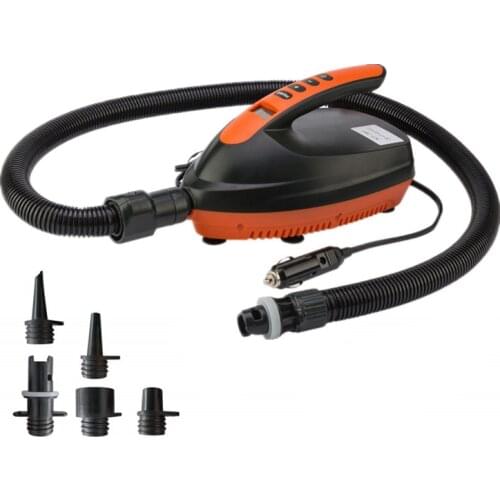 Portable Car Inflatable Pump High Pressure Electric Air Pump for Outdoor Paddle Board and Boat Airbed Kayak Ballon Pumps