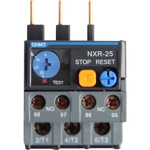 CHINT Relay NXR-25 0.16~25A Thermal Overload Relay for Chint NXC series AC Contactor