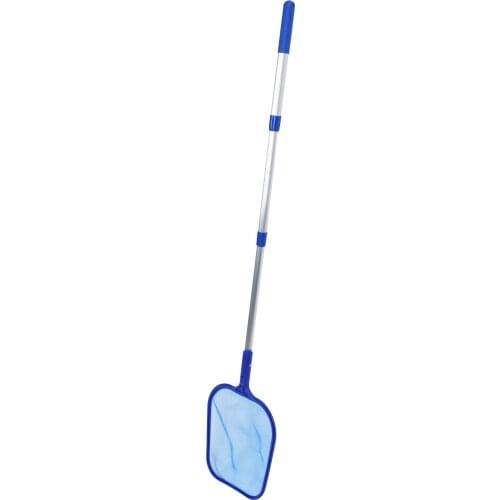 Pool Skimmer High Hardness Handheld Threaded Connection Pool Net Skimmer Corrosion Resistant for Leaves And Floating Objects for