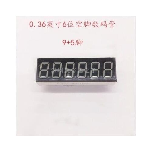 0.36inch 6digits RED 8 segment led display 3661AS/3661BS 10pcs