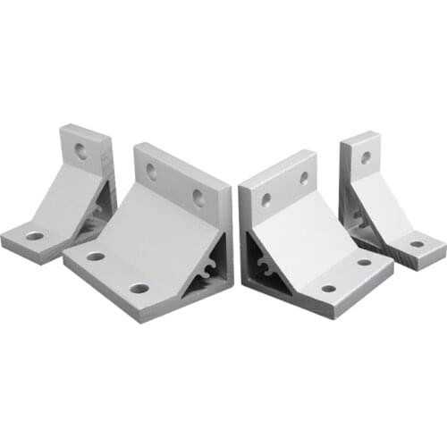 5PCS/LOT 90 Degree Aluminium Angle Corner Joint Bracket for 2020 3030 4040 4545 5050 Series Aluminum Profile