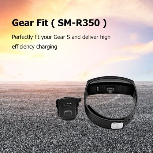 Smart Watch Charger Dock Charging Cradle Docking Base Fashionable Dial Wristwatch Present for Samsung Gear Fit R350