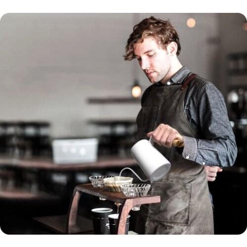 Unique design Brewmaster hand-made coffee pot coffee boutique 304 stainless steel household coffee pot with long mouth