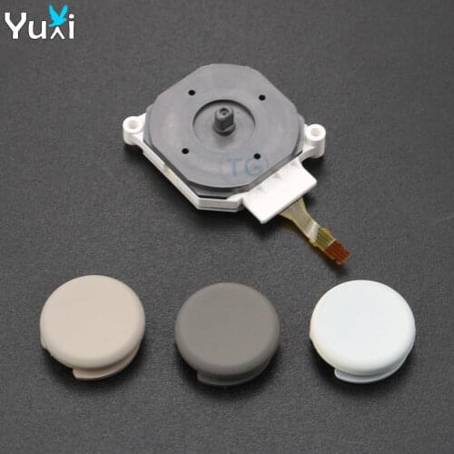YuXi 3D Analog Joystick + stick grip Cap Control Cover Button Replacement Part Case for Nintendo for 3DS 3DSXL 3DSLL