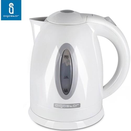 Aigostar Sea 30CDW – Electric Kettle Cordless 2200W, 1.7 Liter, Auto Shut off with Boil-dry Protection, BPA Free