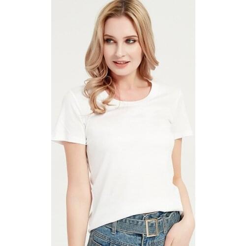 B & M Women's Plain T-shirts