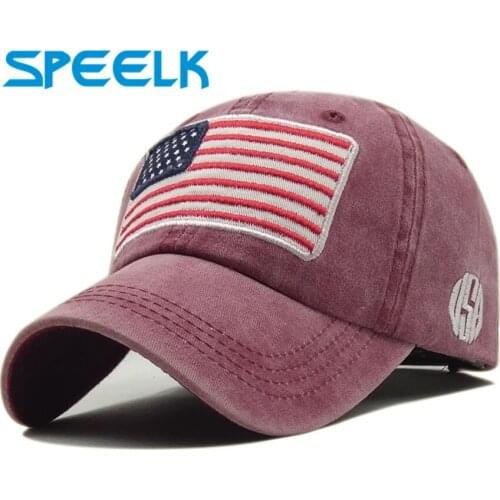 Brand New USA Flag Baseball Caps Women Retro Snapback Hats Men Hip Hop Visors Cap Embroidery Distressed Gorras Hat Wholesale